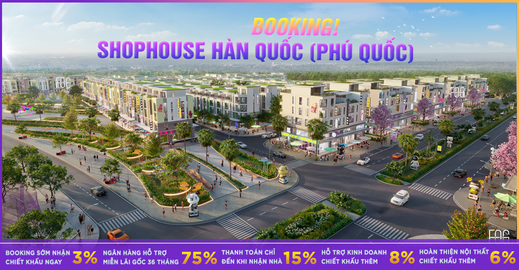 Booking Shophouse Koradise Phu Quoc